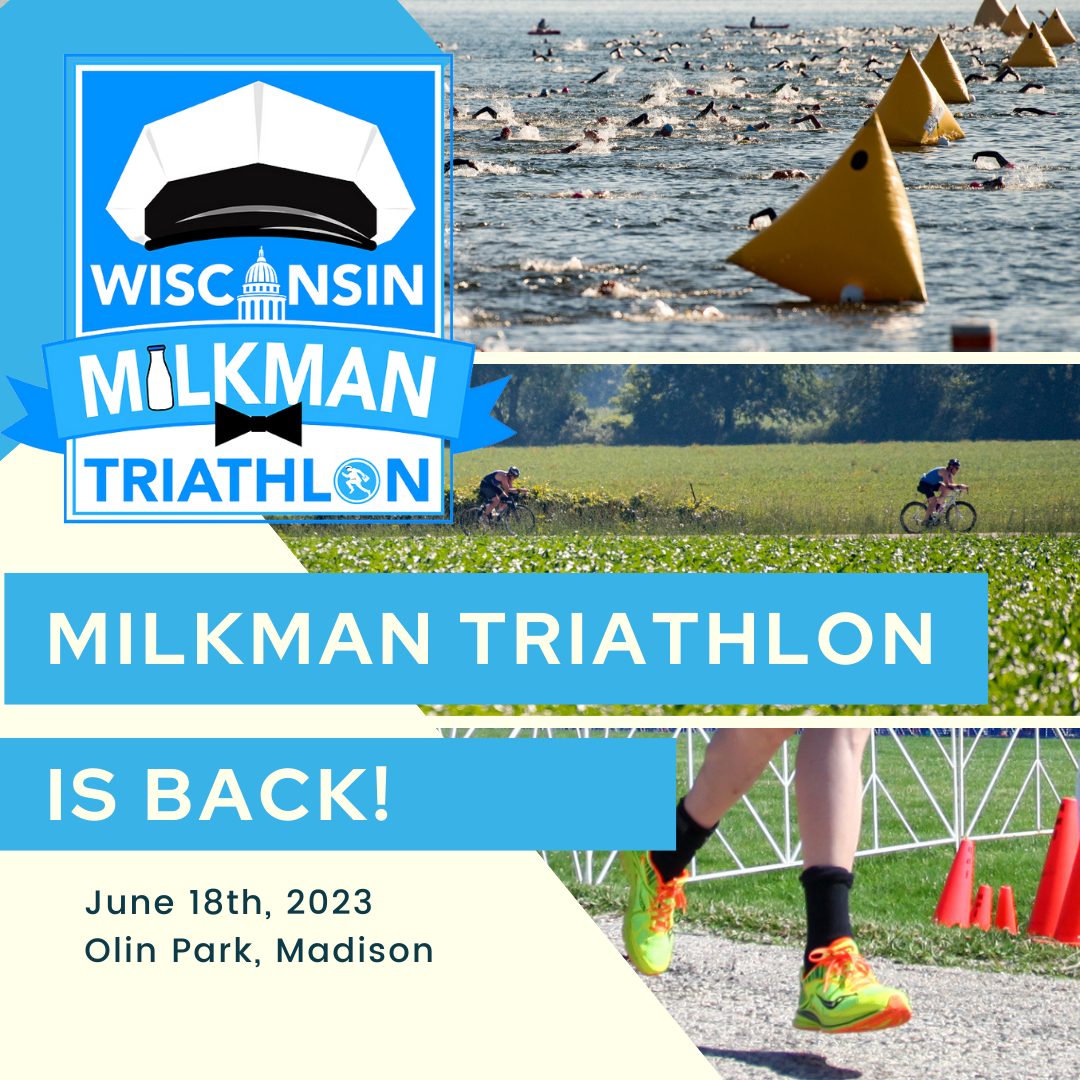 The Milkman Triathlon is coming back to Madison, WI