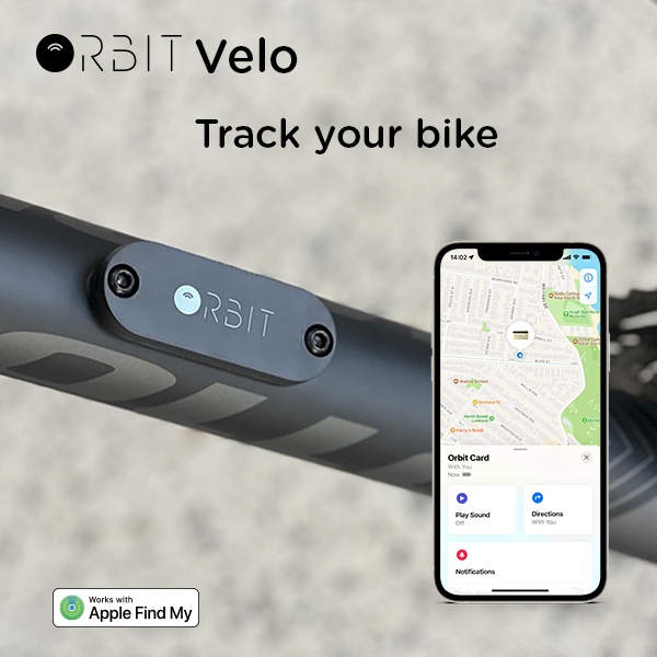 Orbit Launches Bicycle Tracker with Apple Find My