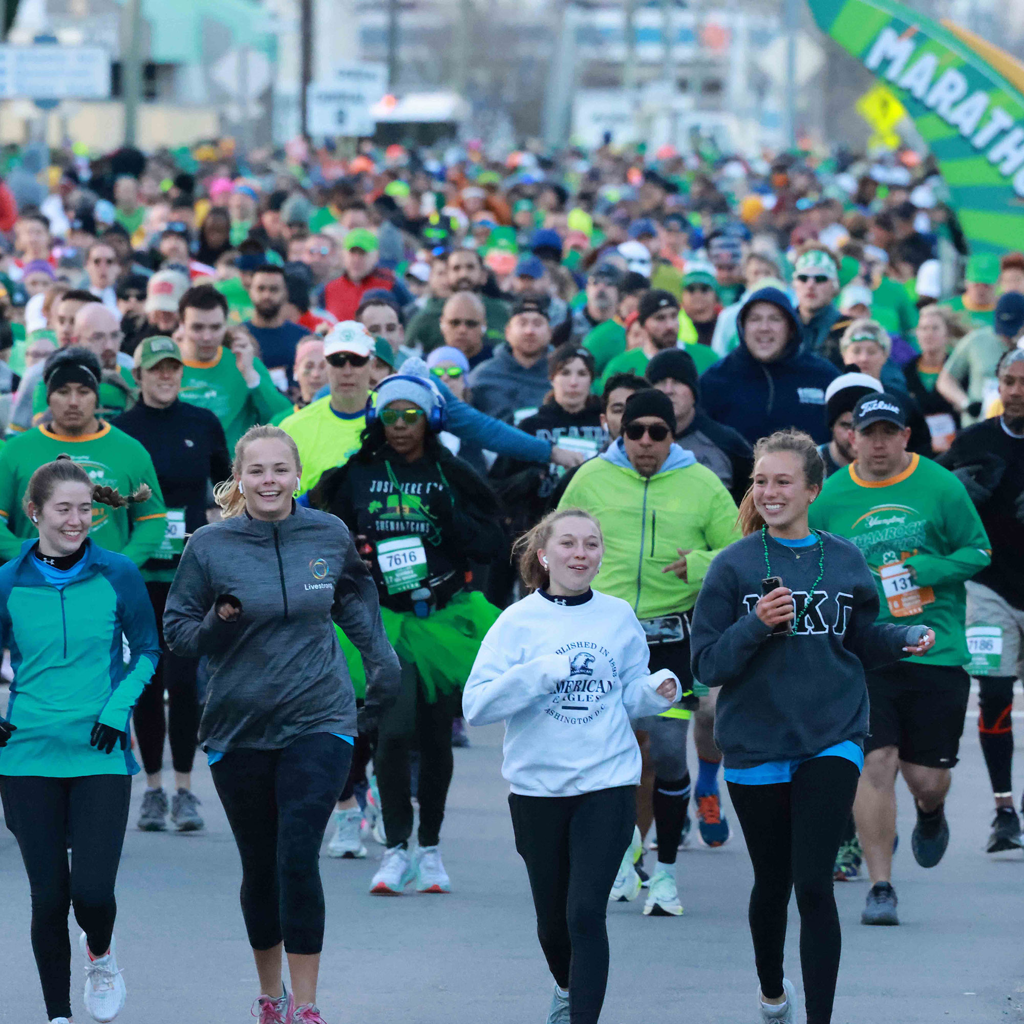 20,000 Shamrock Participants took to the streets